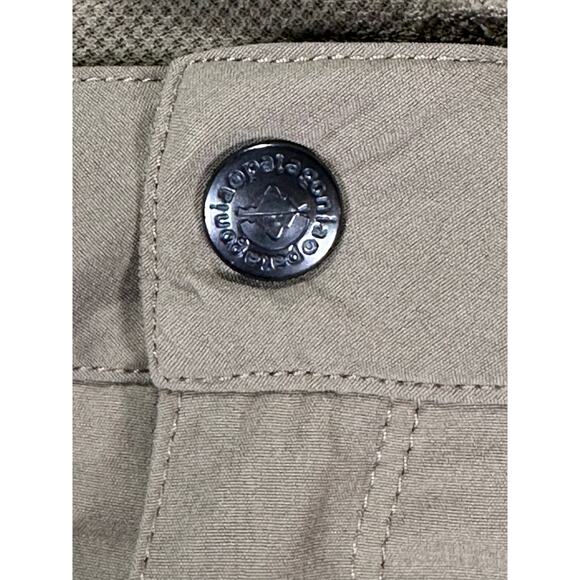 Patagonia Happy Hike Shorts 5" Womens 14 Ash Tan Outdoor Hiking 50+ UPF Gorpcore - Picture 5 of 7